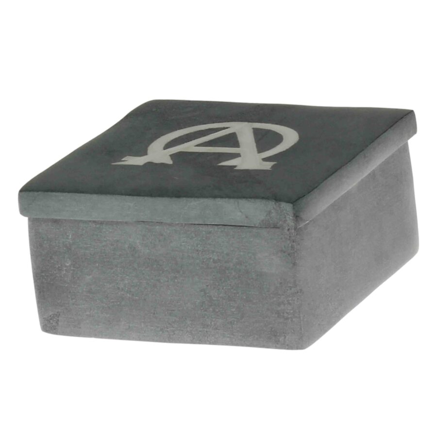 Sieradendoosje blackstone Alpha & Omega - 5500359481 -  Fairtrade bij MajesticAlly