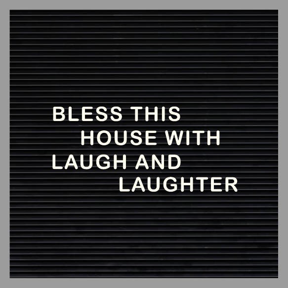 Kaart 'Bless this house' - MA32017 -  Words&Letters bij MajesticAlly