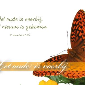 Minikaart het oude is voorbij - 46203 -  Minikaartjes bij MajesticAlly