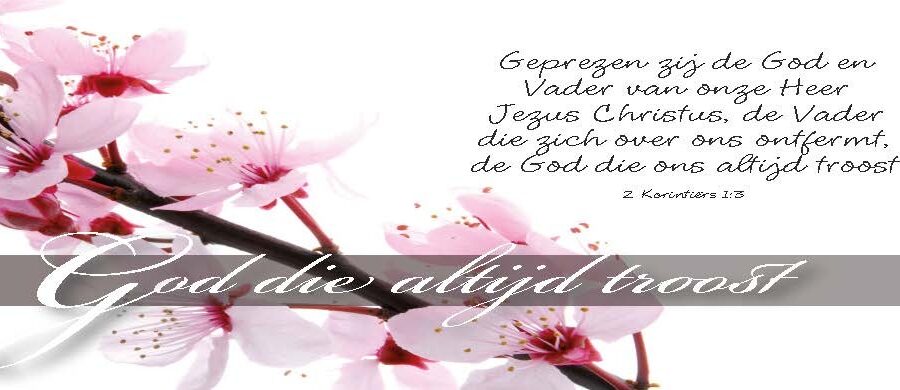 Minikaart God die altijd troost - 46214 -  Minikaartjes bij MajesticAlly