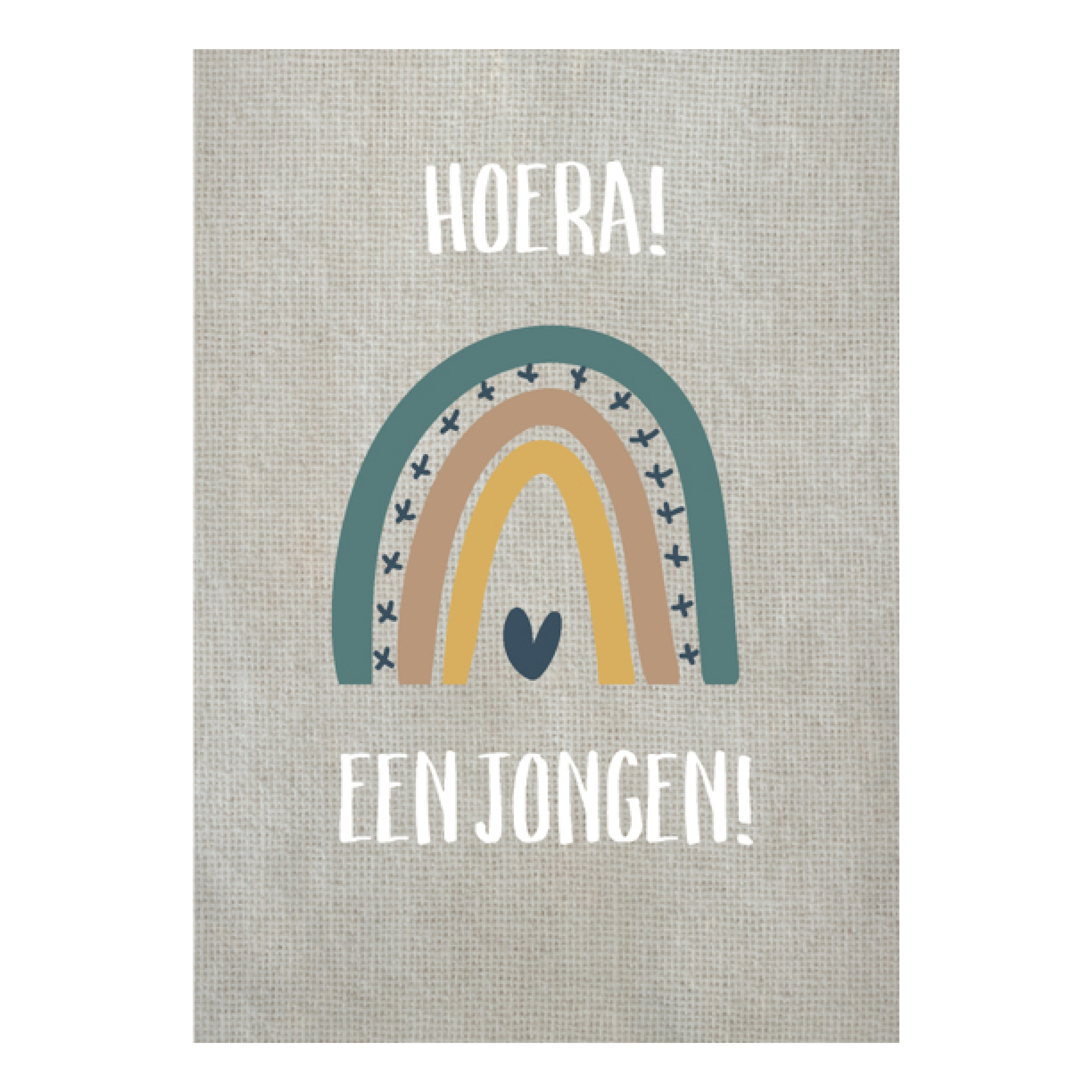 Wenskaart 'Een jongen'