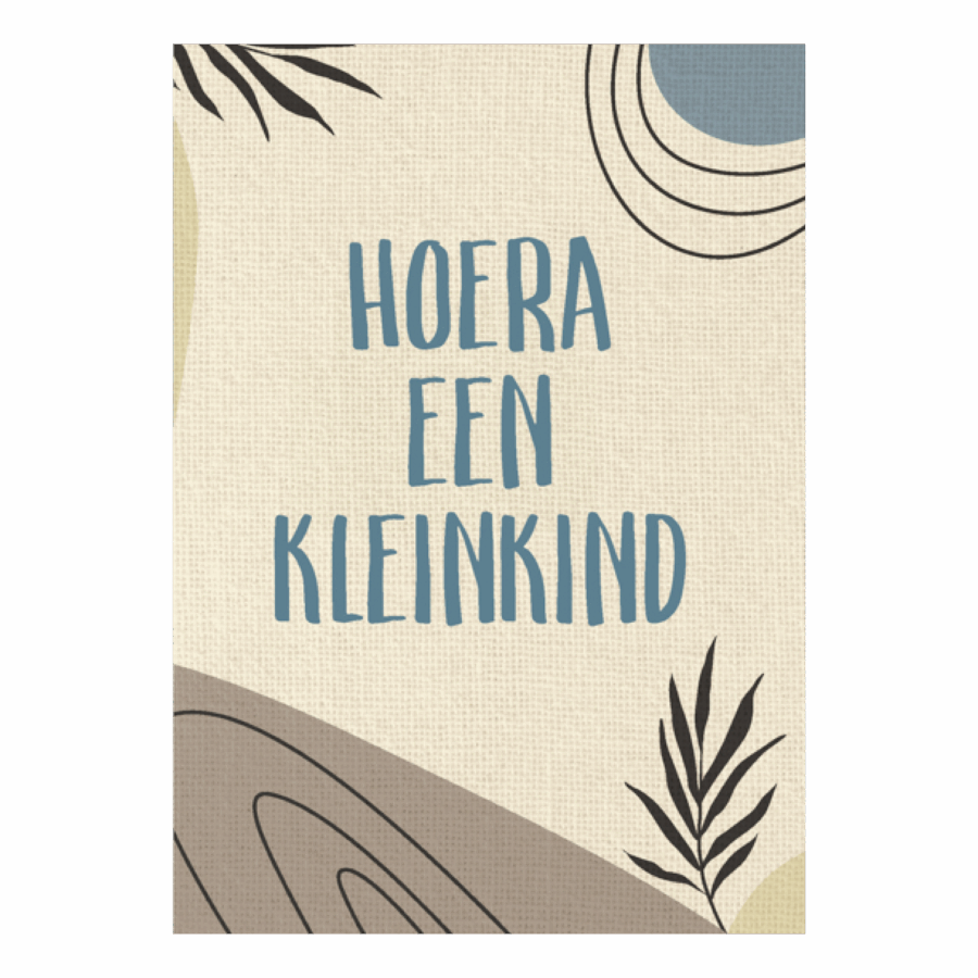 Wenskaart 'Kleinkind'