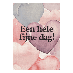 Wenskaart 'Fijne dag'