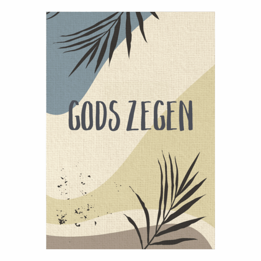 Wenskaart 'Gods zegen'