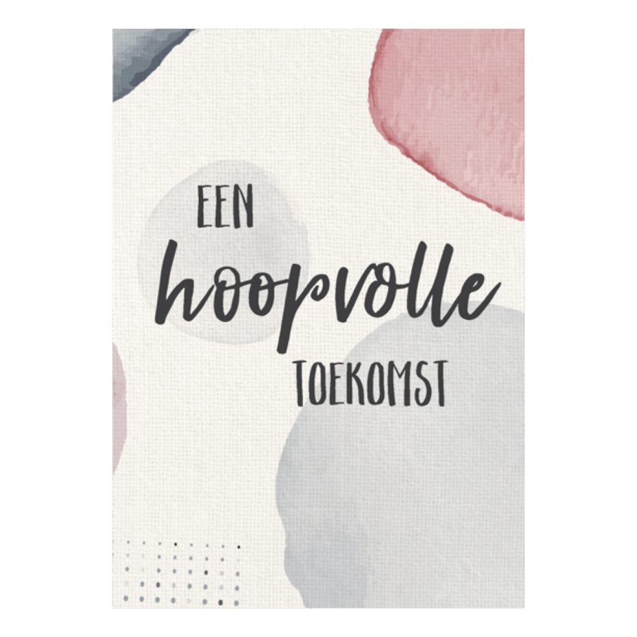 Wenskaart 'Hoopvolle toekomst'