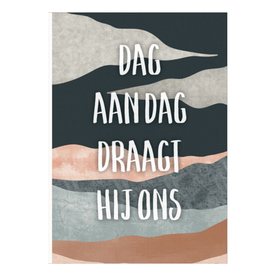 Wenskaart 'Dag aan dag'