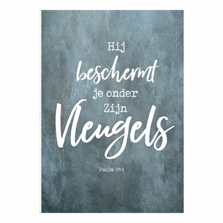 Wenskaart 'Hij beschermt je'