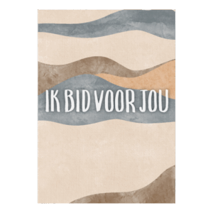 Wenskaart 'Ik bid voor jou'