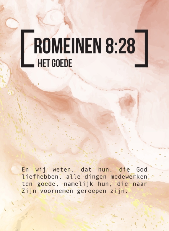 Bijbeltekstkaart 'Romeinen 8:28' SV - MA42102 -  Interieurkaarten bij MajesticAlly