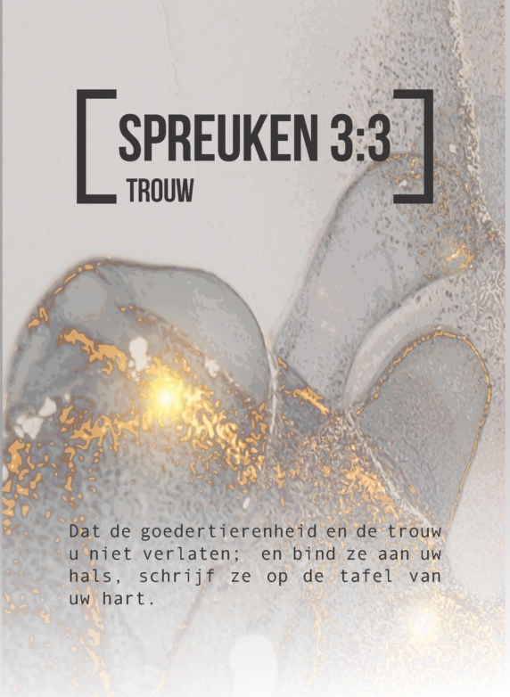 Bijbeltekstkaart 'Spreuken 3:3' SV - MA42112 - Interieurkaarten bij MajesticAlly
