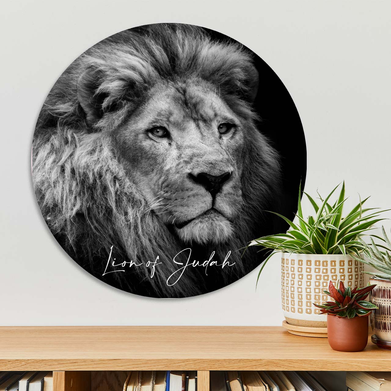 Muurcirkel 'Lion of Judah' - 30 cm