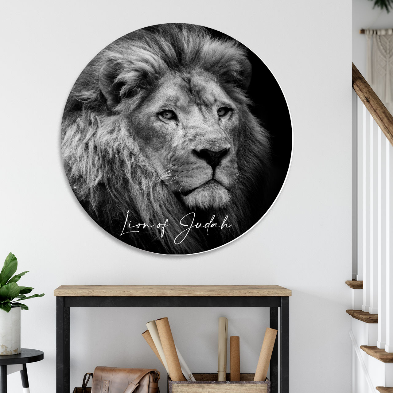 Muurcirkel 'Lion of Judah' - 100 cm