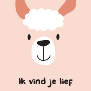 Kinderkaart 'Lief'