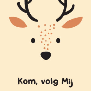 Kinderkaart 'Kom, volg Mij'
