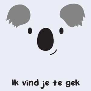 Kinderkaart 'Te gek'