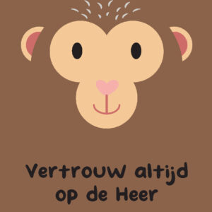 Kinderkaart 'Vertrouw altijd op de Heer'