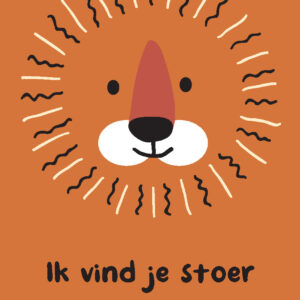 Kinderkaart 'Stoer'