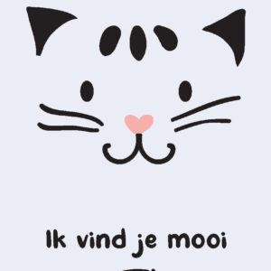 Kinderkaart 'Mooi'