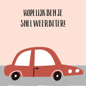 Kinderkaart 'Snel beter'