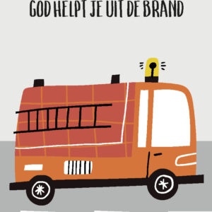 Kinderkaart 'Uit de brand'