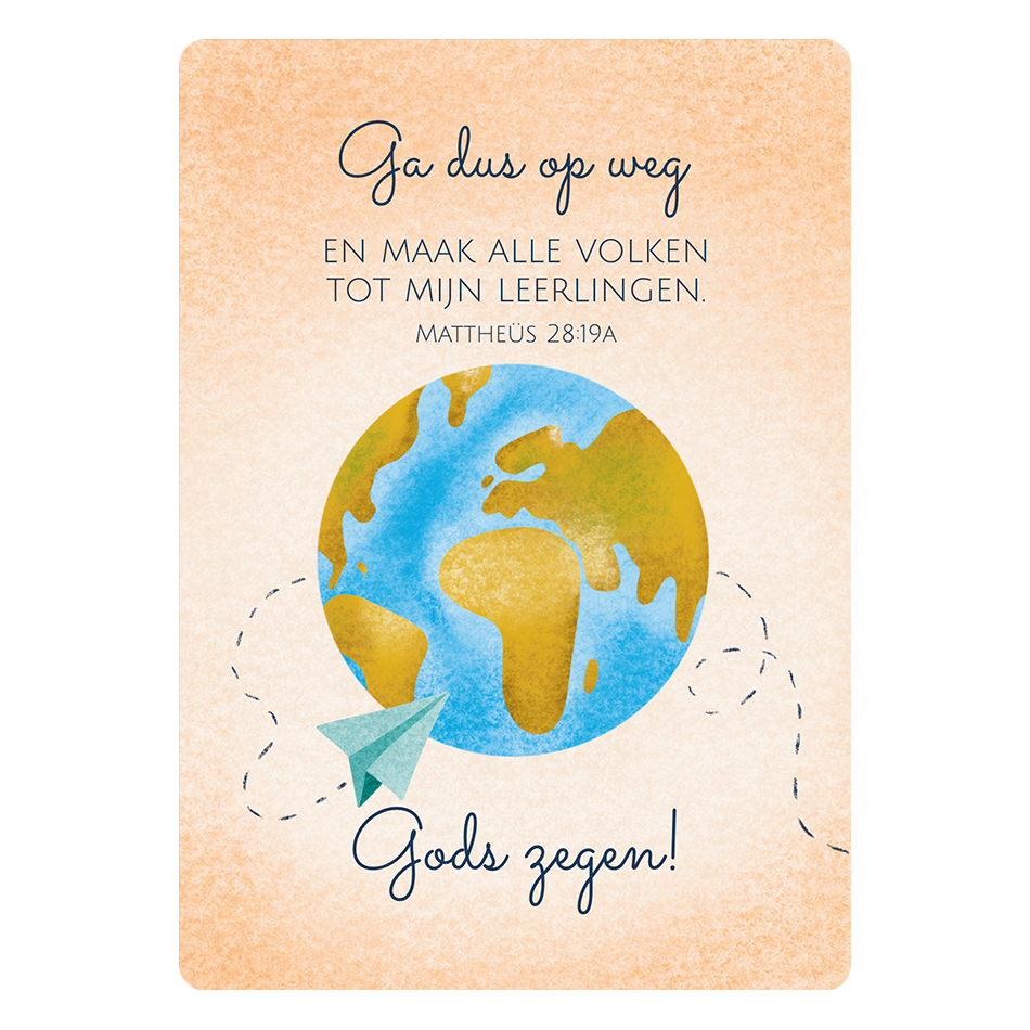 Kaart 'Beterschap - Als een zwaluw'