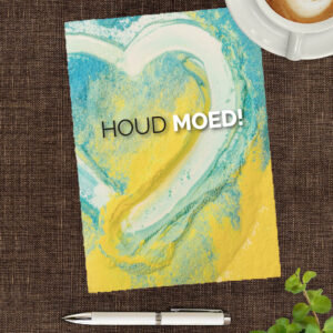 Notitieblok 'Houd moed'