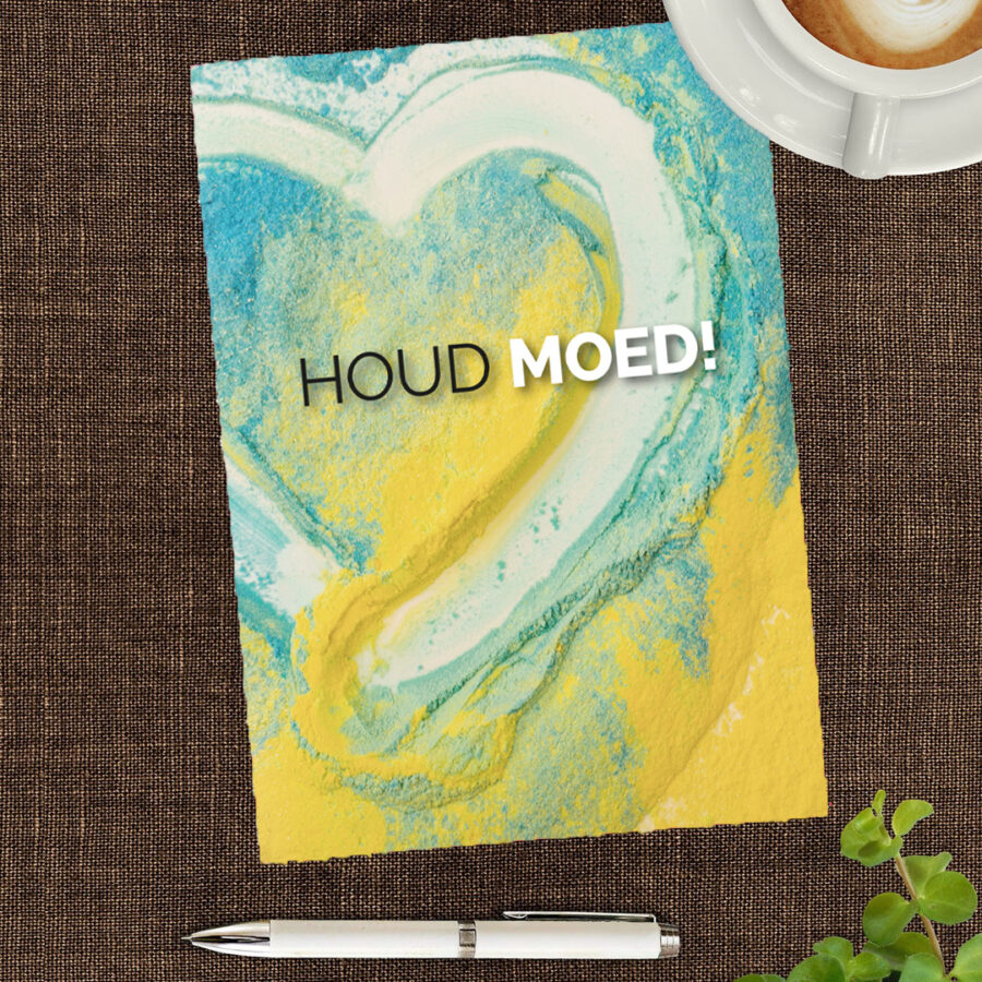 Notitieblok 'Houd moed'