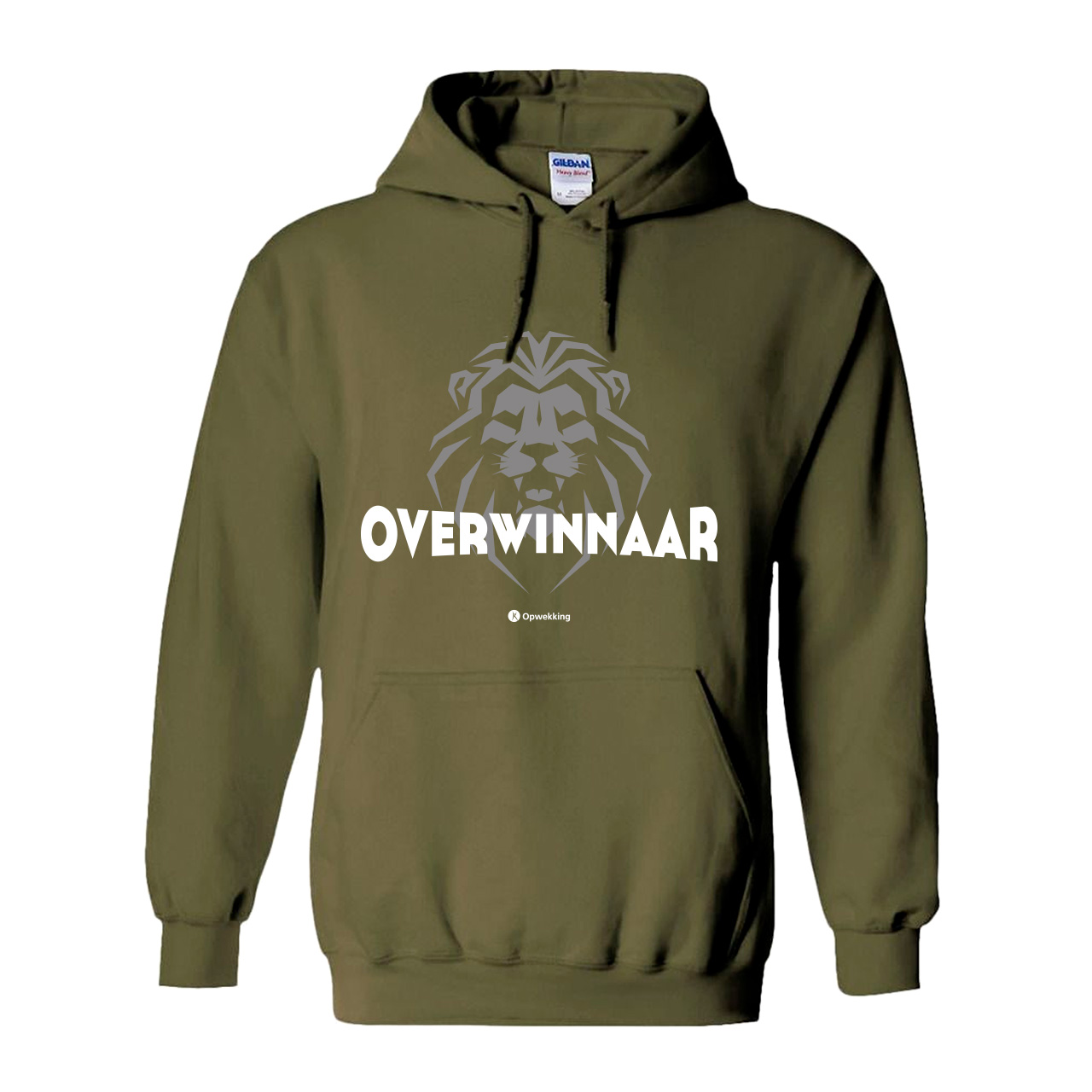 Hoodie Overwinnaar Groen