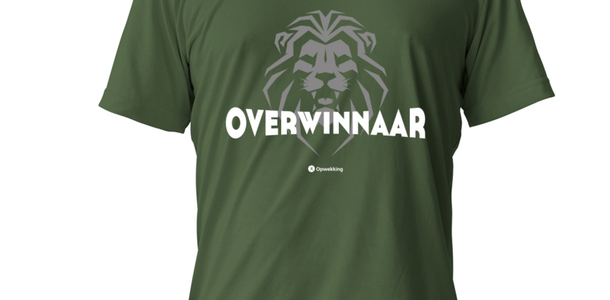 T-shirt Overwinnaar Groen