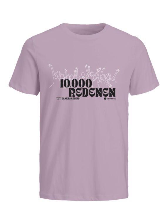 Shirt 10.000 redenen_Lavendel_
