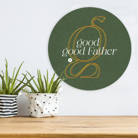 OW70106 - Muurcirkel 'Good good Father'