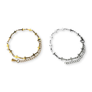 Armband Geschakelde Kruisjes