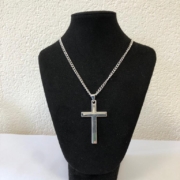 MA47804 - Herenketting kruis zilver