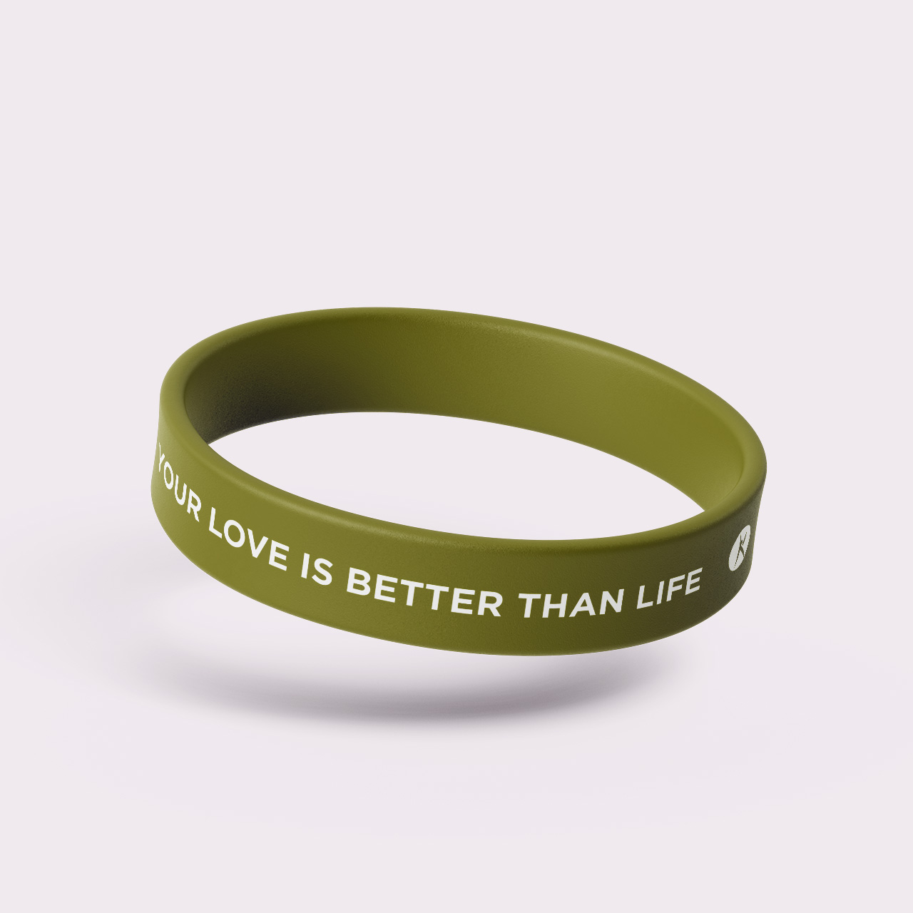 OW41007 – Siliconen armband – Your love is better than life