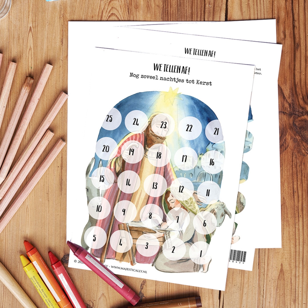 Aftelkalender Kerst