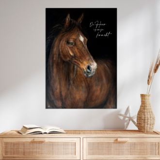 MA28210 - Pure Kunst - Paard - De Heer is mijn kracht