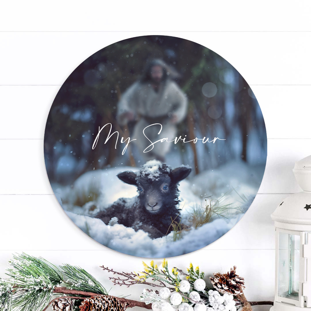 MA39817 kerstcirkel My saviour