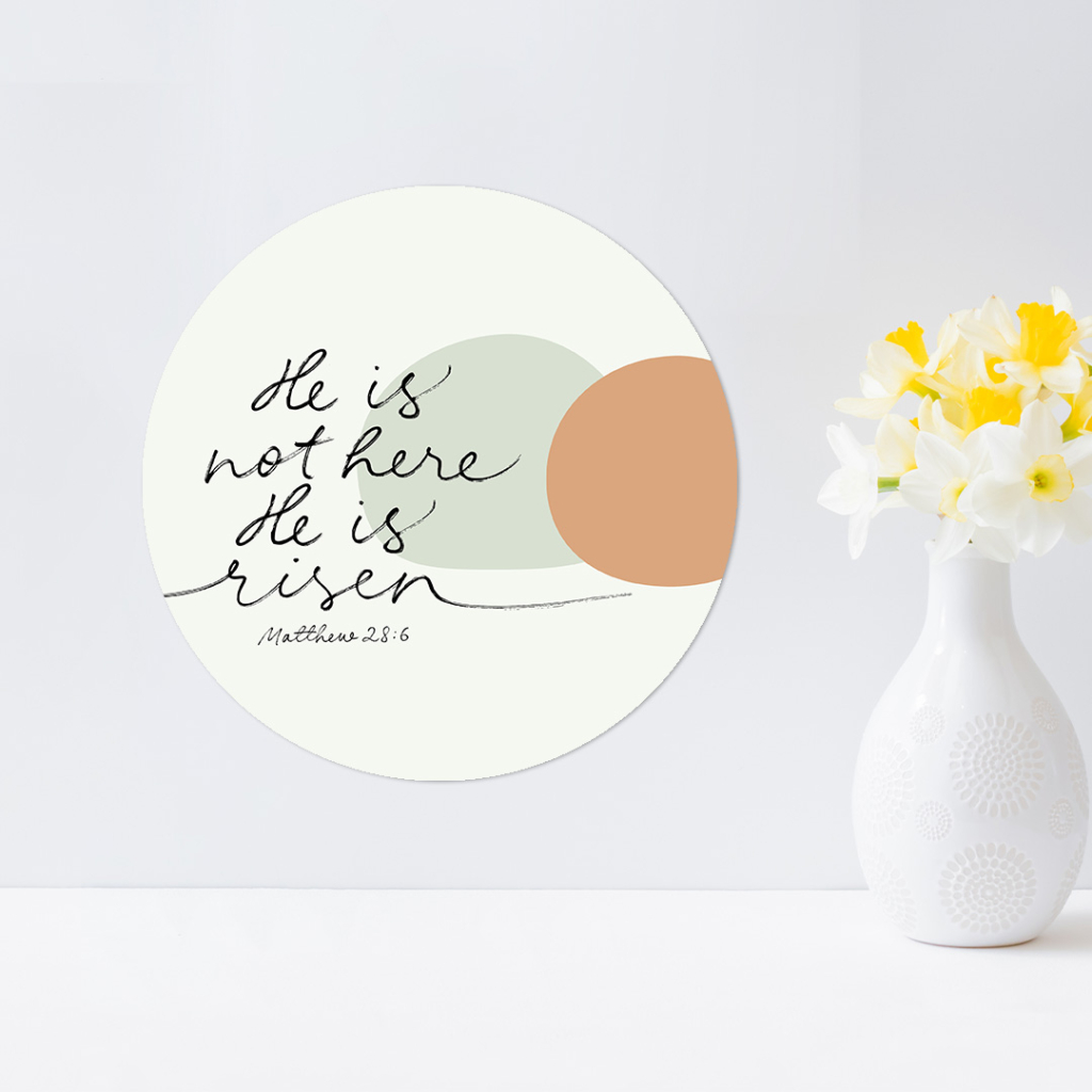 MA39909 Paascirkel 'He is risen'