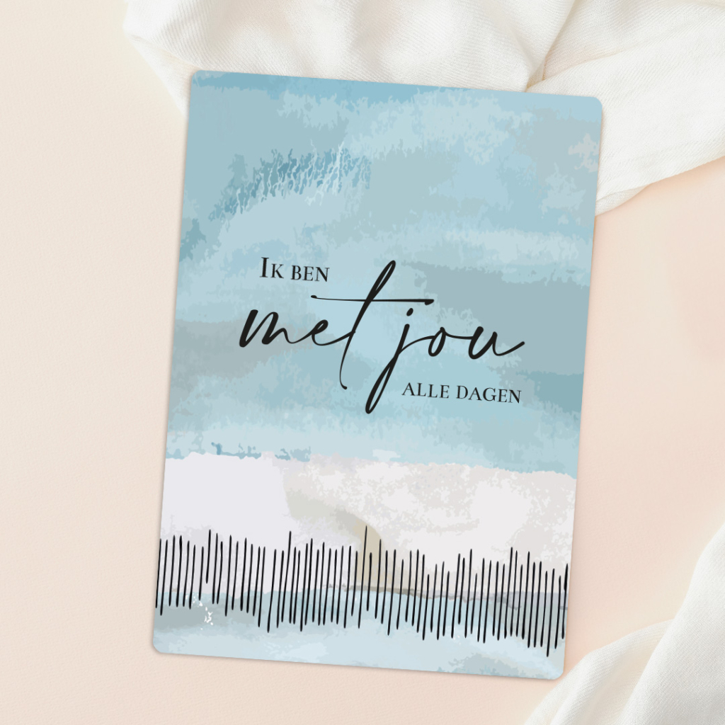 MA55109 Cadeaubord 'Ik ben met jou'
