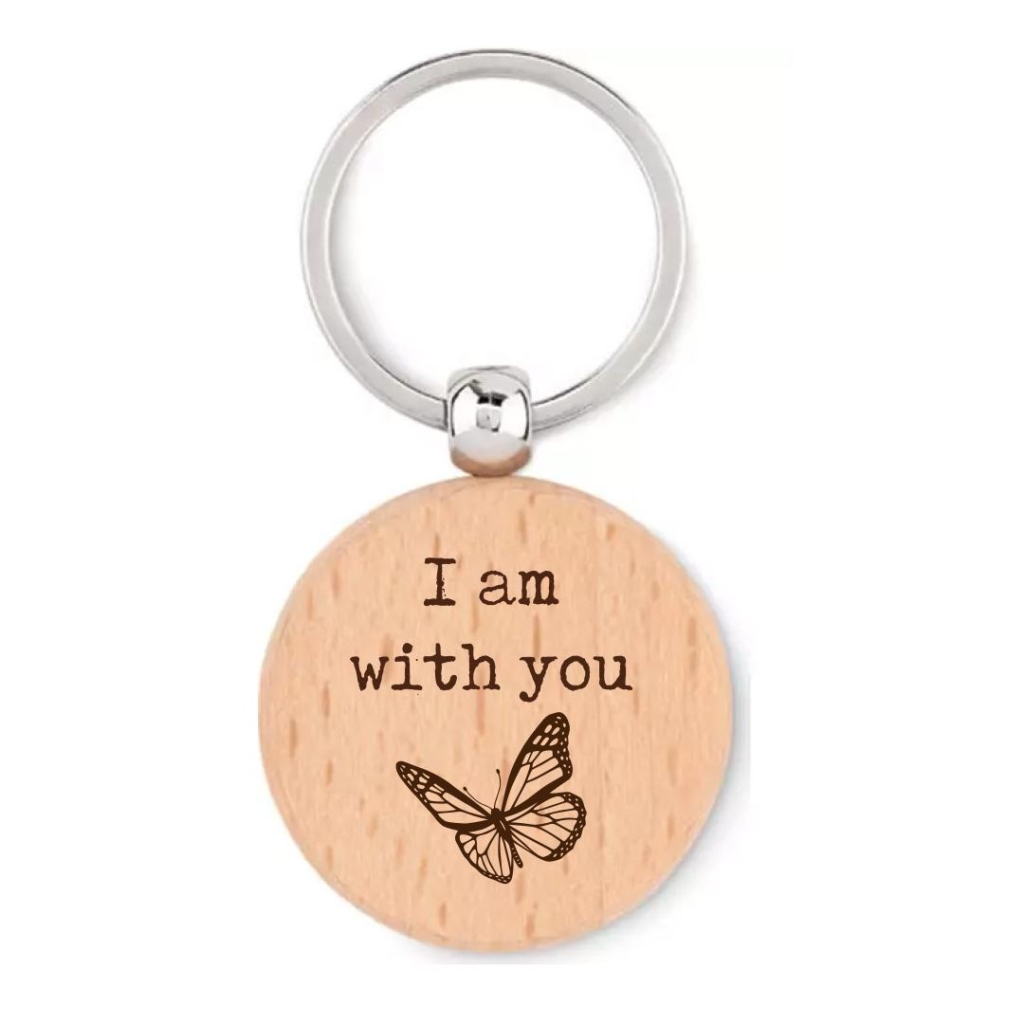 Sleutelhanger 'I am with you'
