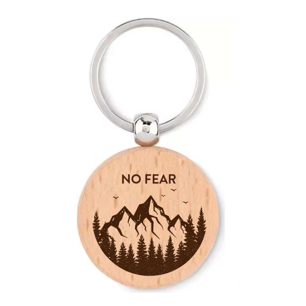 Sleutelhanger 'No fear'