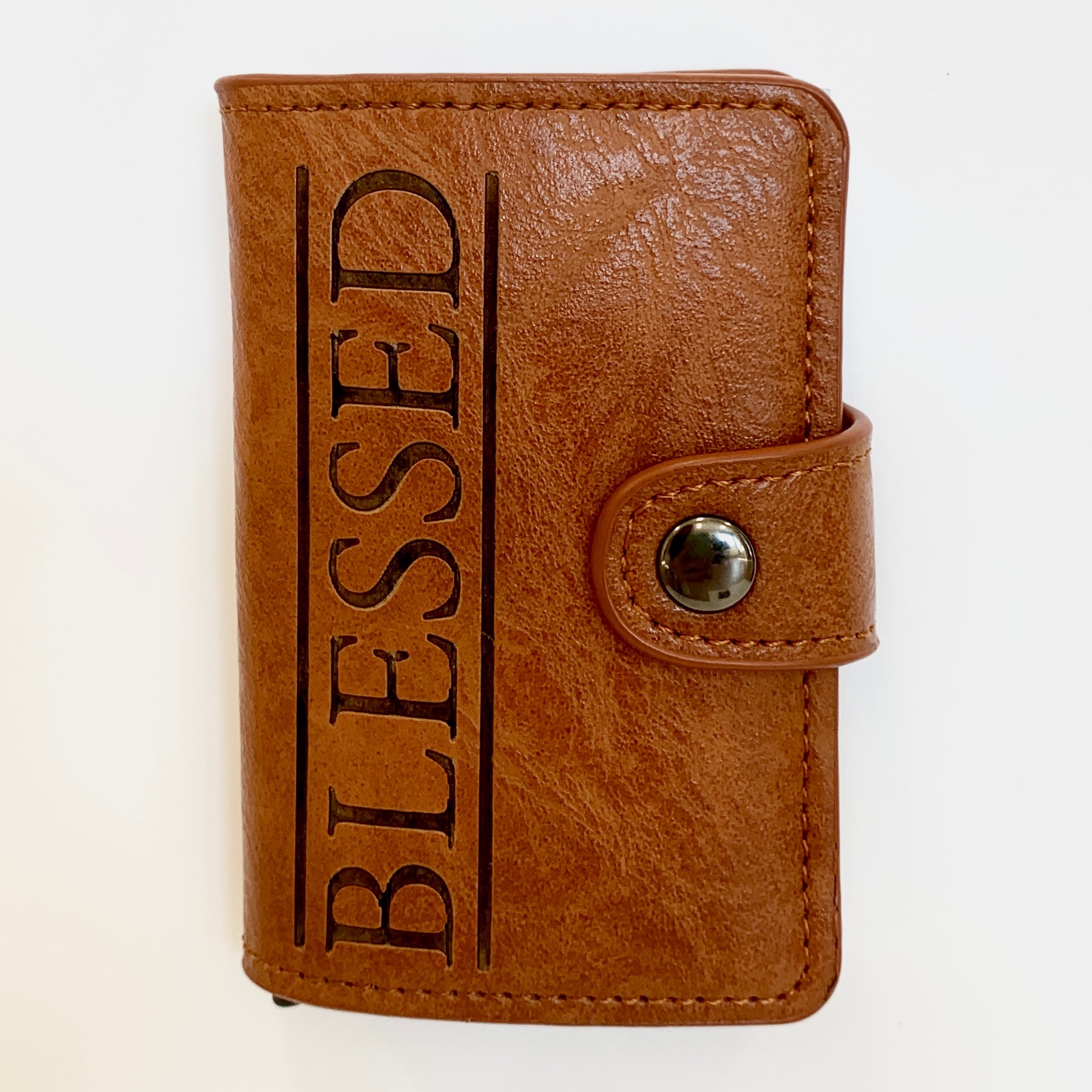 MA20205 Wallet 'Blessed' - lichtbruin