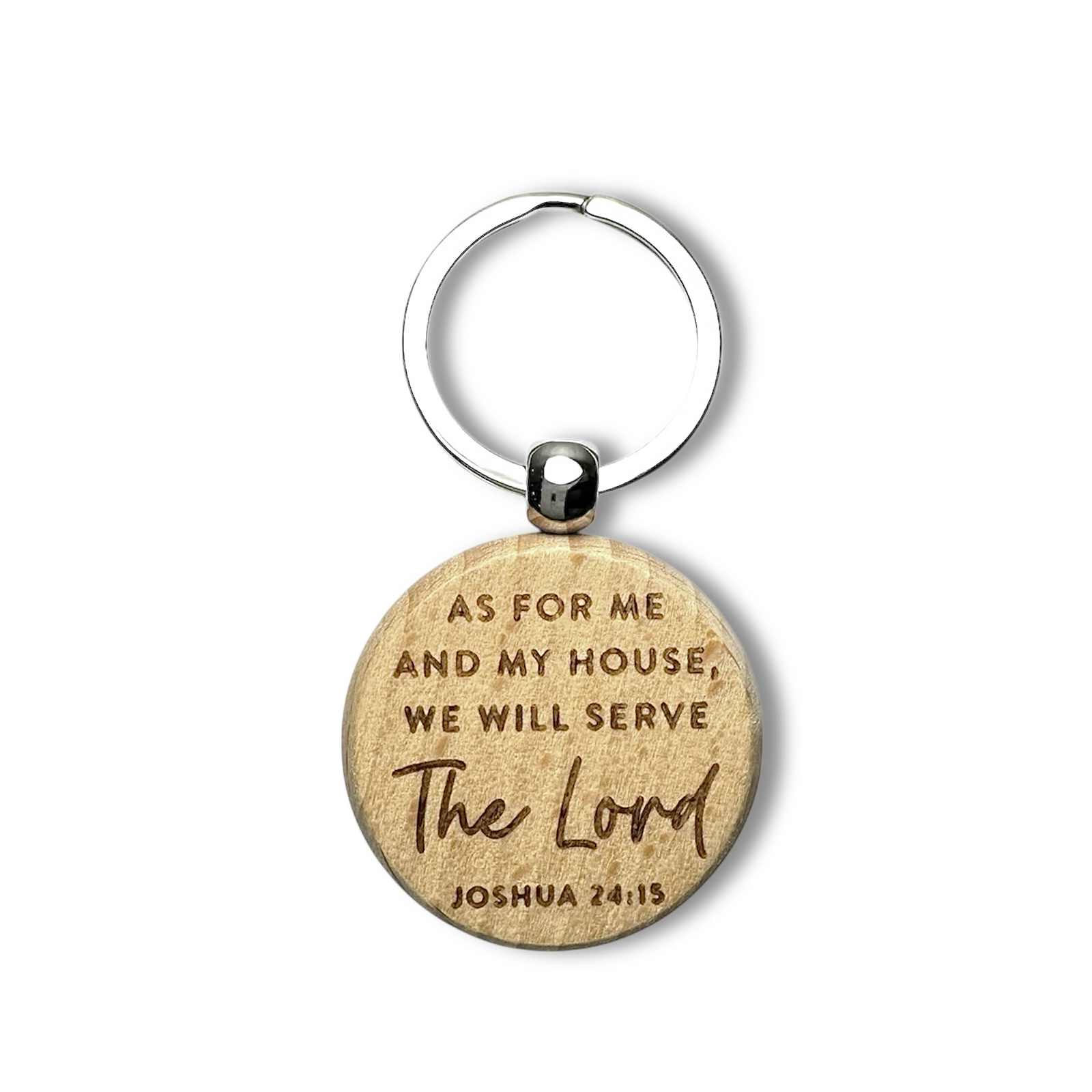 Sleutelhanger 'We will serve'