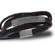 Leren armband courageous MA24163