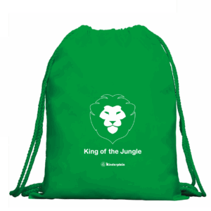 Rugtasje 'King of the jungle'