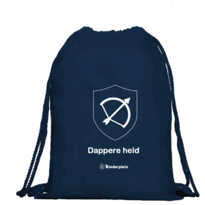 Rugtasje 'Dappere held'