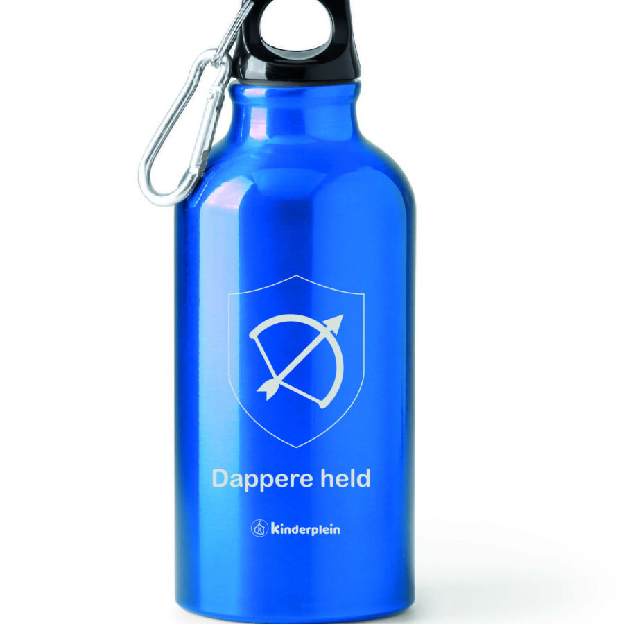 Waterflesje Dappere held