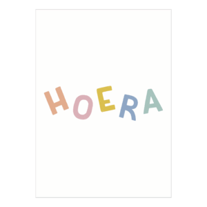 Hoera letters