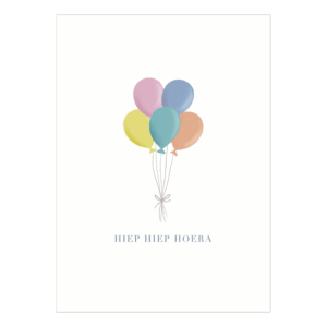 Hiep hiep hoera ballonnen