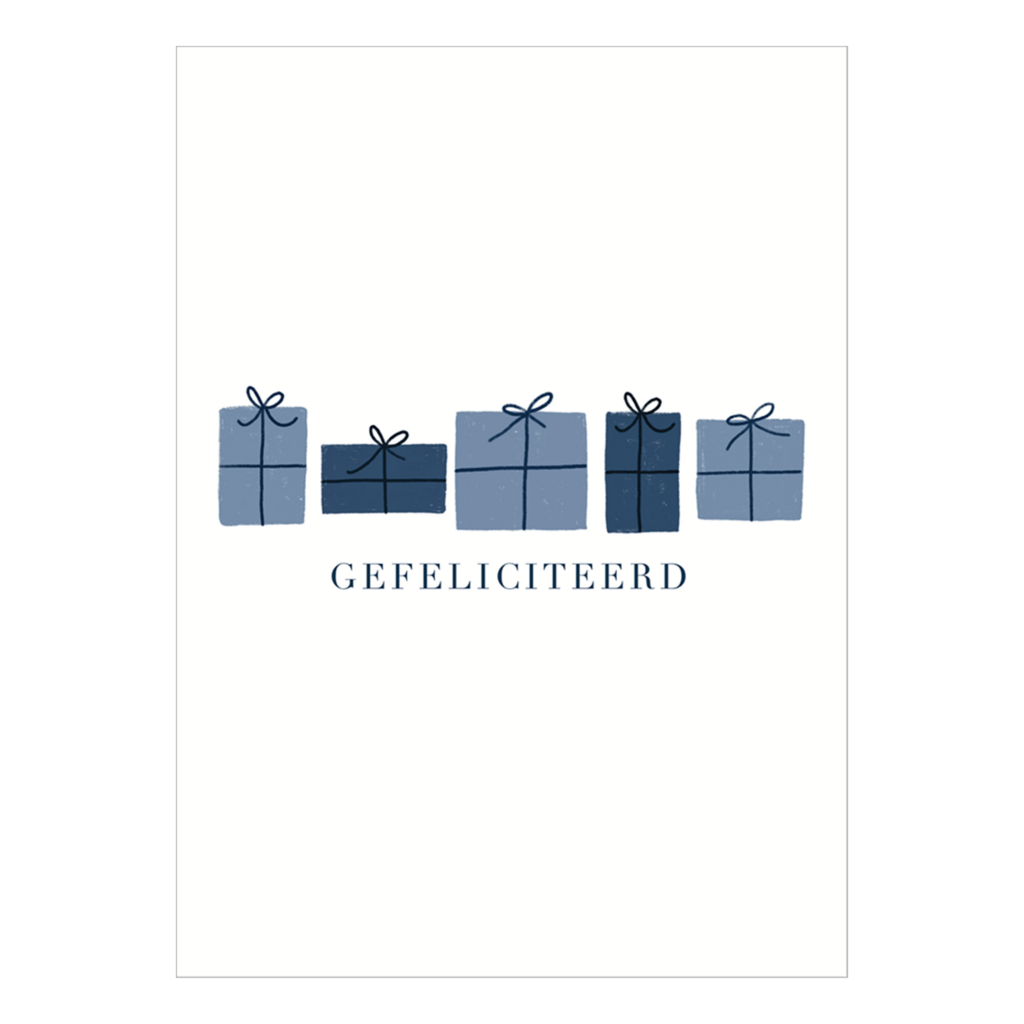 Gefeliciteerd cadeautjes